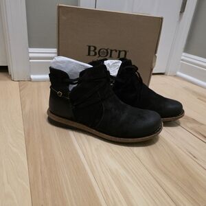Born Black Ankle Boots